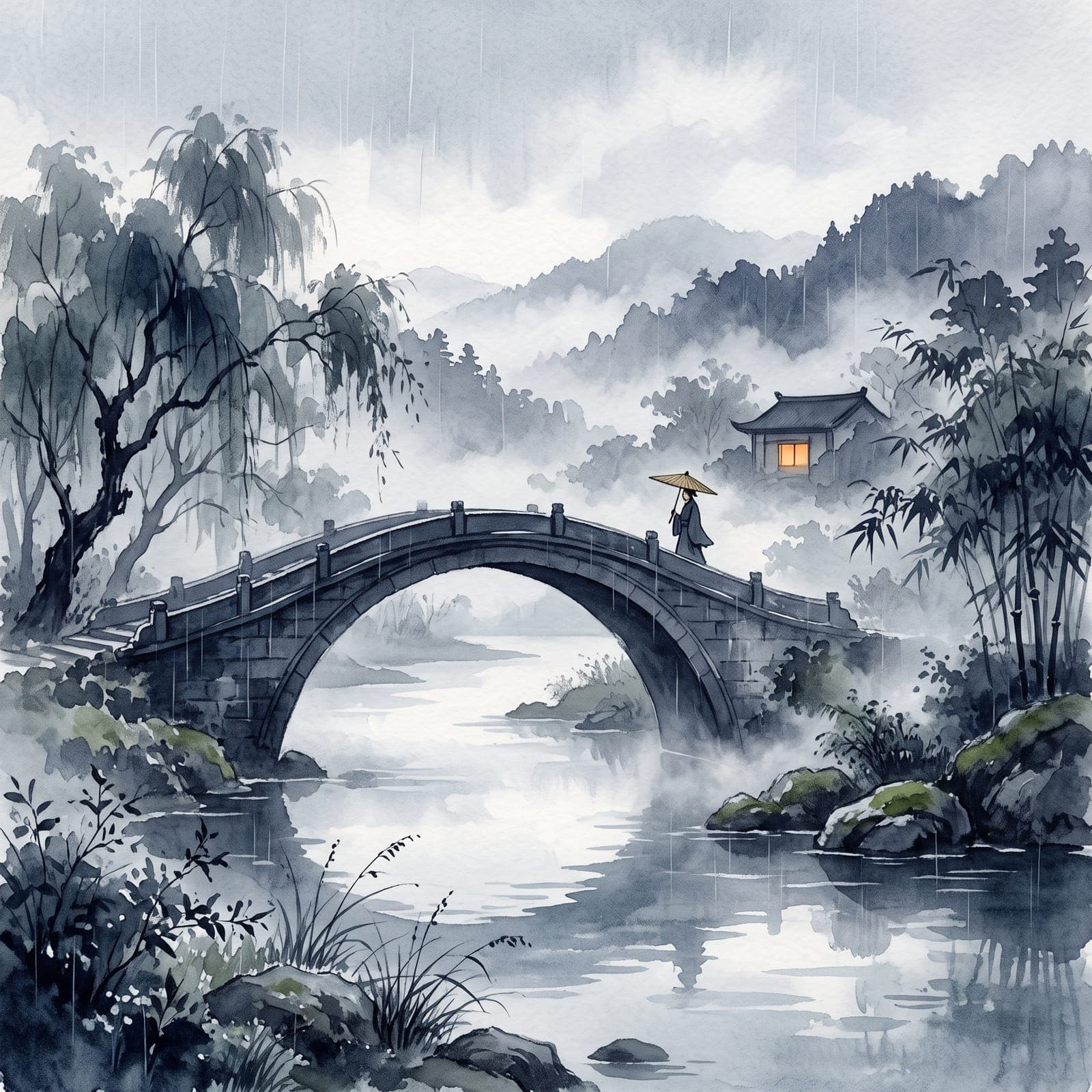 Rain on Stone Bridge — SeaGorth album cover